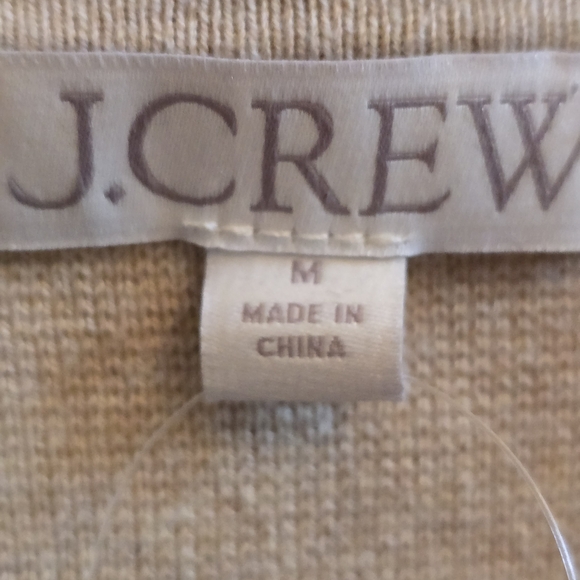 NWT J. Crew Long Giselle Sweater/Blazer, Gold Buttons, Sz M - Picture 8 of 10